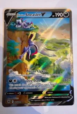 Hisuian Sneasler V 175/189 full art Astral Radiance Pokemon Card NM - Image 1