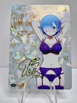 Rem Re:Zero Goddess Story DMG K1-S2-ZR Anime Girl Waifu Card - Image 1