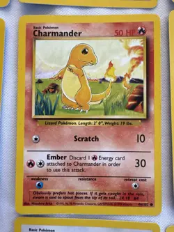 1999 Pokemon Base Card Lot Of 14- Original WOTC 46/102-61/102 - Image 2