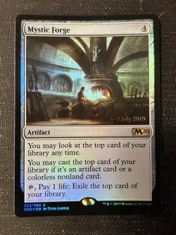 FOIL Mystic Forge | MtG Magic Prerelease Cards | English | Near Mint-Mint (NM-M) - Image 1