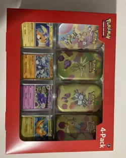 (PACK 2) Pokemon 151 Mini Tins + Promo Cards Sam’s Club (LOT OF 2, 8 TINS) - Image 2