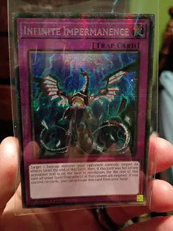 Yu-Gi-Oh! Infinite Impermanence Trap Card Mp25-en032 - Image 1