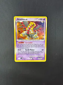 Giratina - 9/127 - Pokemon Platinum Holo Card LP - Image 1