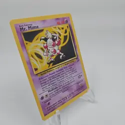 Mr Mime 27/130 Non-Holo Rare Base Set 2 Pokemon Card LP Condition - Image 2