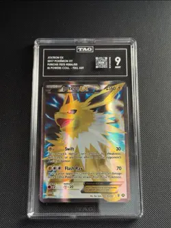 Pokemon TCG Jolteon-EX Promo Card 28a/83 TAG 9 - Image 1