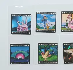 Pokemon 151 Mini GB Pocket Cards "BROS CARD" 1997 Nintendo Japanese Anime Lot - Image 2