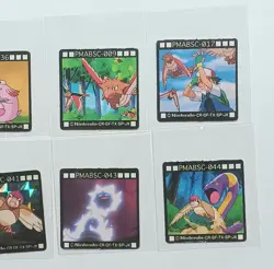 Pokemon 151 Mini GB Pocket Cards "BROS CARD" 1997 Nintendo Japanese Anime Lot - Image 4