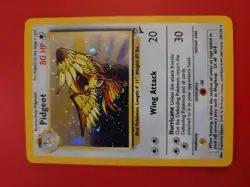 Pokemon Pidgeot TCG Base Set 2 Holo Unlimited Rare Card - Image 1