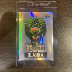 Blanka PSA - Silver Magazine Exclusive Street Fighter 2 Promo Card - Image 1
