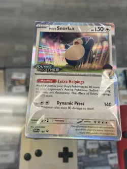 SEALED Pokemon TCG Hop's Snorlax Journey Together Prerelease 40-Card Deck - Image 1