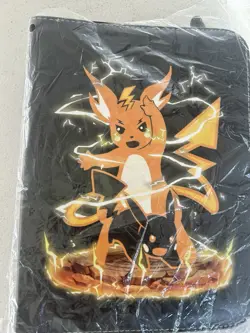 Card Binder Cards Holder 4 Pocket Trading Binders for Games Collection 440 Cards - Image 1