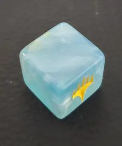 Commander: March of the Machine Planar Die - Blue - MTG Magic Dice Planechase D6 - Image 3
