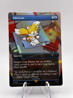 Fabricate 2090 Rainbow Foil Sonic Secret Lair Drop SLD MTG NM - Image 1