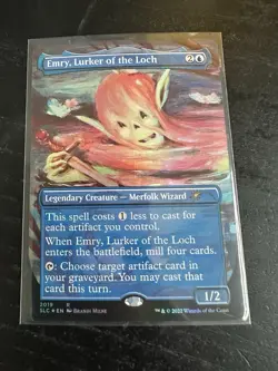 Emry, Lurker of the Loch Borderless FOIL Secret Lair MTG NM 30th Countdown Kit - Image 1