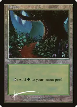 Forest (PAL01, #11) - Foil Promo Arena League MP MTG - Image 1
