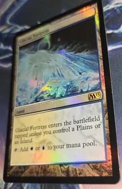 FOIL Glacial Fortress ~ NM+ Core Set Magic 2013 / M13 ~Free SHIPPING - Image 3