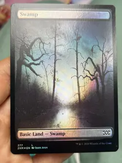 Full Art Foil Swamp + Island • Unplayed • Double Masters • Mtg (2115) - Image 2