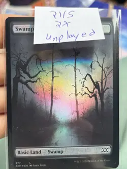Full Art Foil Swamp + Island • Unplayed • Double Masters • Mtg (2115) - Image 4
