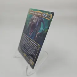 Indominus Rex Alpha Borderless Universe Beyond Jurassic World Collection MTG NM - Image 3