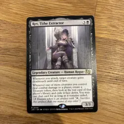 MTG - Rev, Tithe Extractor. Foundations - Jumpstart 2025. Rare Black - Anime Art - Image 1