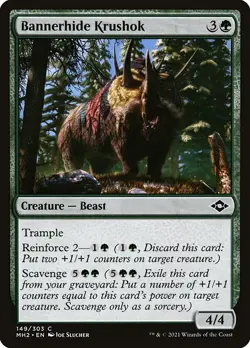 [MTG] Bannerhide Krushok (149) (MH2) NM - Image 1