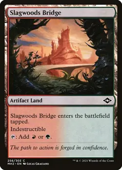 [MTG] Slagwoods Bridge (256) (MH2) NM - Image 1
