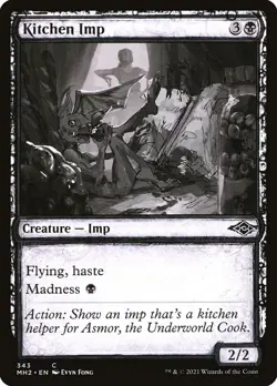 [MTG] Kitchen Imp (Showcase) (343) (MH2) NM - Image 1
