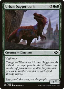 [MTG] Urban Daggertooth (181) (MH2) NM - Image 1