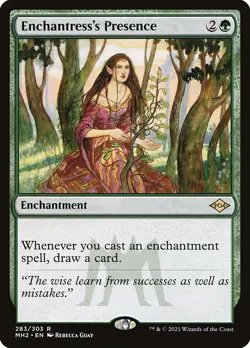 [MTG] Enchantress's Presence (Foil) (283) (MH2) NM - Image 1