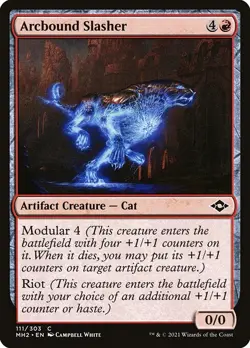 [MTG] Arcbound Slasher (111) (MH2) NM - Image 1
