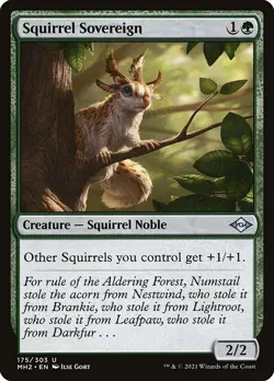 [MTG] Squirrel Sovereign (175) (MH2) NM - Image 1