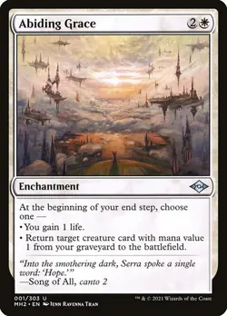 [MTG] Abiding Grace (001) (MH2) NM - Image 1