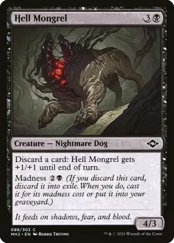 [MTG] Hell Mongrel (088) (MH2) NM - Image 1