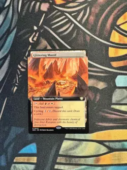 Glittering Massif Commander: Edge of Eternities Extended Art Rare - Image 1