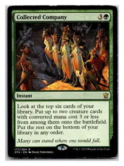 Dragons of Tarkir #177 Collected Company - Image 1