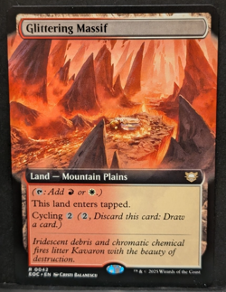 Glittering Massif (Extended Art) Commander: Edge of Eternities Regular - Image 1