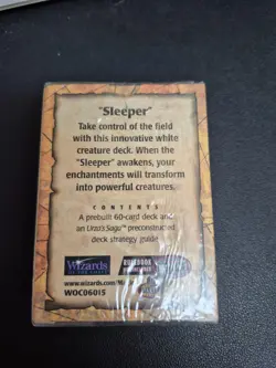 1998 MtG - Urza's Saga Theme Deck - Sleeper - Sealed/English - Image 4