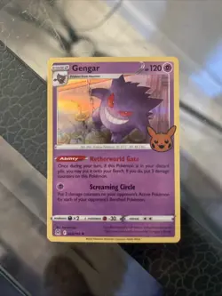 Gengar - 066/196 - Trick Or Trade 2022 - Halloween Holo - Pokemon TCG - NM - Image 1