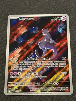PROMO Mewtwo 052 Black star promo 151 Scarlet and Violet Pokemon TCG NM - Image 4
