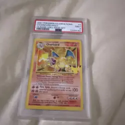 Pokemon TCG 2021 Celebrations Charizard Holo Classic Collection 4/102 PSA 9 - Image 1