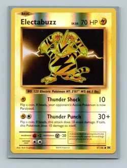 Pokemon TCG - ELECTABUZZ - 41/108 - Reverse Holo - XY Evolutions (2016) - LP - Image 1