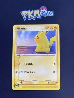 Pokemon TCG Pikachu Sandstorm 72/100 Regular LP. - Image 1