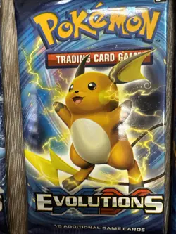 Pokemon TCG Factory Sealed Authentic XY Evolutions Booster Pack Artwork Set Of 4 - Image 3