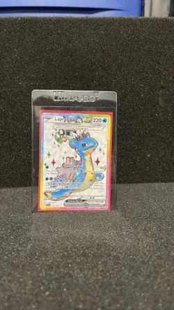 Lapras ex 158/142 Stellar Crown Full Art Ultra Holo Pokemon TCG - Image 1