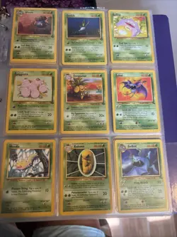 pokemon binder collection base set unlimited all near mint to mint - Image 5