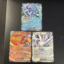 Pokemon Lugia ex CLV 017/034 & Ho-Oh ex CLC 007/034 & Suicune ex CLB 010/034 - Image 1
