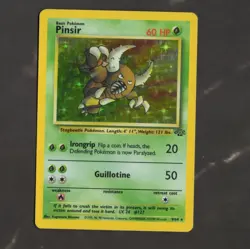 Pokemon 1999 Pinsir #9/64 Jungle Set Holo LP - Image 1