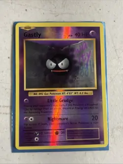 Gastly - 47/108 - Common - Reverse Holo XY Evolutions Pokemon Moderately Played, - Image 1