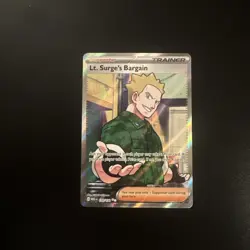 Pokemon TCG: Mega Evolution Lt. Surge's Bargain 170/132 - Image 1