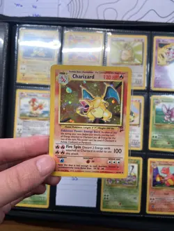 Part Complete base set 2 Pokemon 113/130 - Includes WOTC charizard 4/130 LP/HP🔥 - Image 1